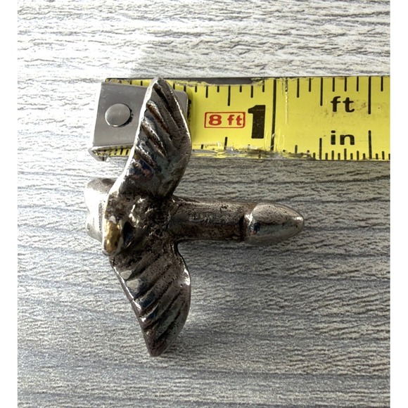 Vintage Winged Phallus Penis Flying Dick Roman Good Luck Symbol Fascinus Charm - Picture 8 of 8
